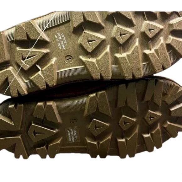 Kirkland Signature Girl’s Boots Shearling Easy Slip on Ankle Brown Size 1 NIB - Picture 5 of 9